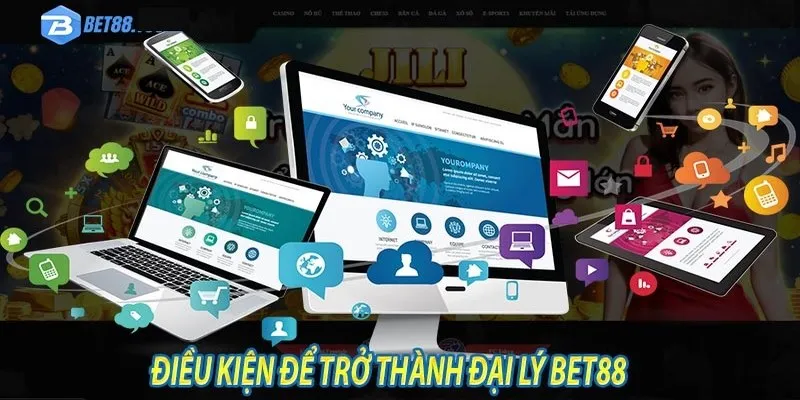 Các thao tác để trở thành đại lý BET88