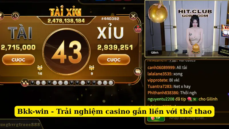 Bkk-win - Trải nghiệm casino gắn liền với thể thao